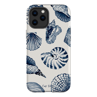 Blue Shells Printed Phone Cases iPhone 12 Pro Max / Armoured by Cass Deller - The Dairy