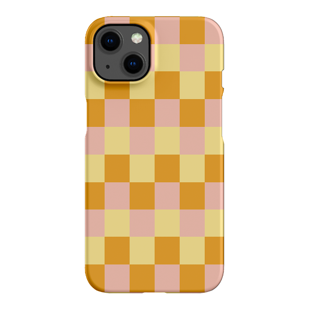 Checks in Fall Matte Case Matte Phone Cases iPhone 13 / Snap by The Dairy - The Dairy