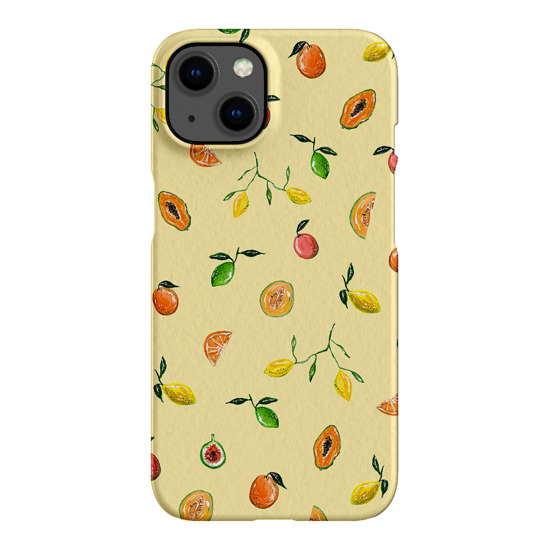 Golden Fruit Printed Phone Cases iPhone 13 / Snap by BG. Studio - The Dairy