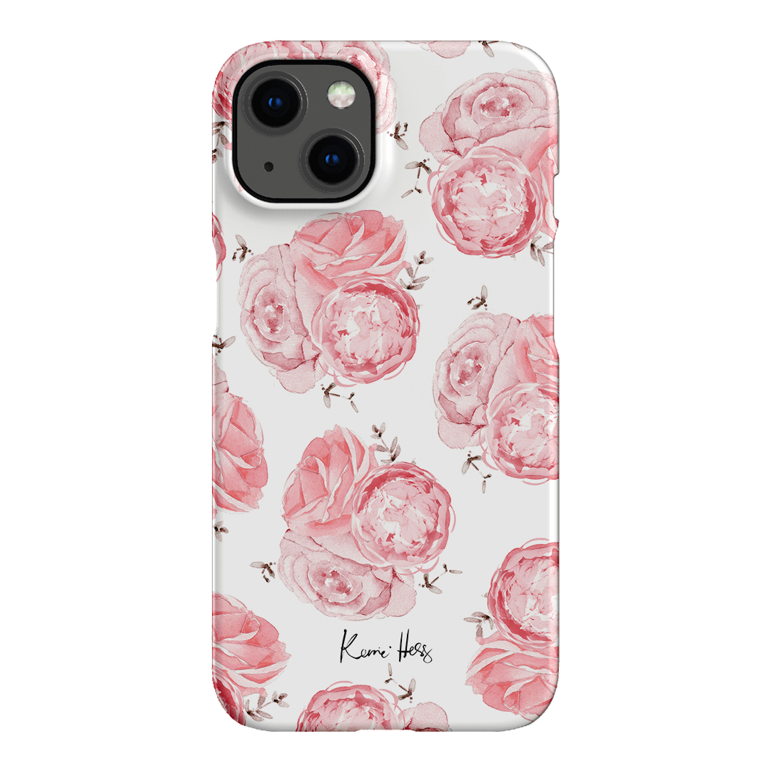 Peony Rose Printed Phone Cases iPhone 13 / Snap by Kerrie Hess - The Dairy