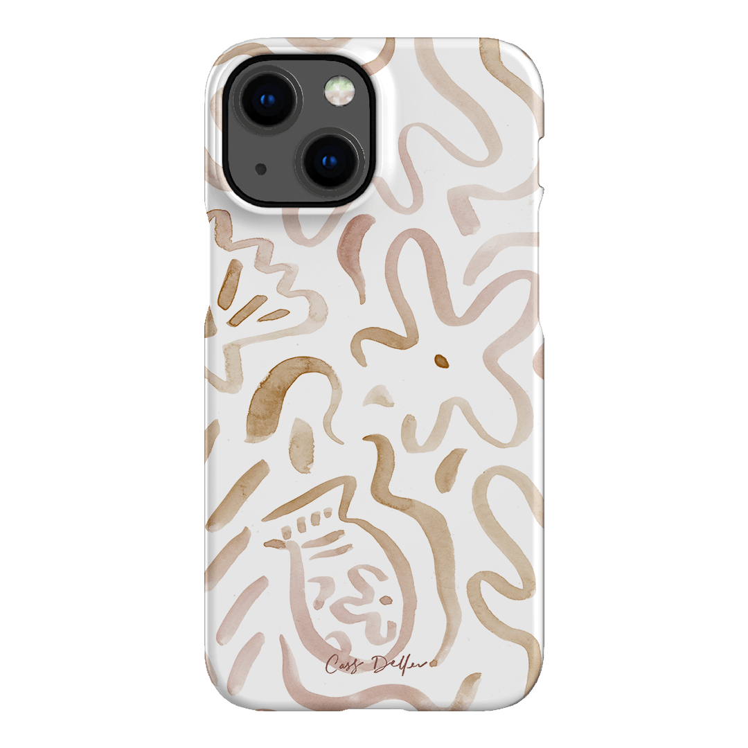 Flow Printed Phone Cases iPhone 13 Mini / Snap by Cass Deller - The Dairy