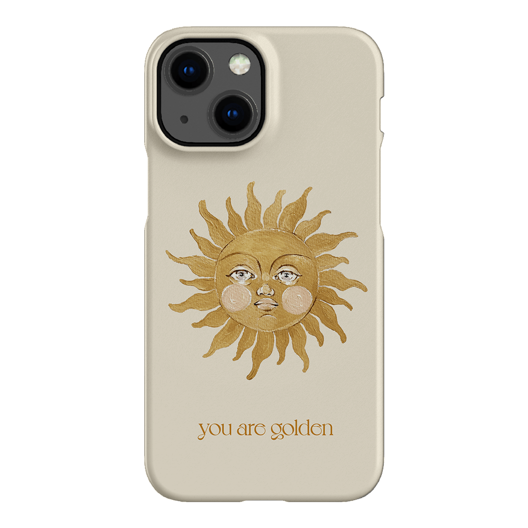 You Are Golden Printed Phone Cases iPhone 13 Mini / Snap by Brigitte May - The Dairy