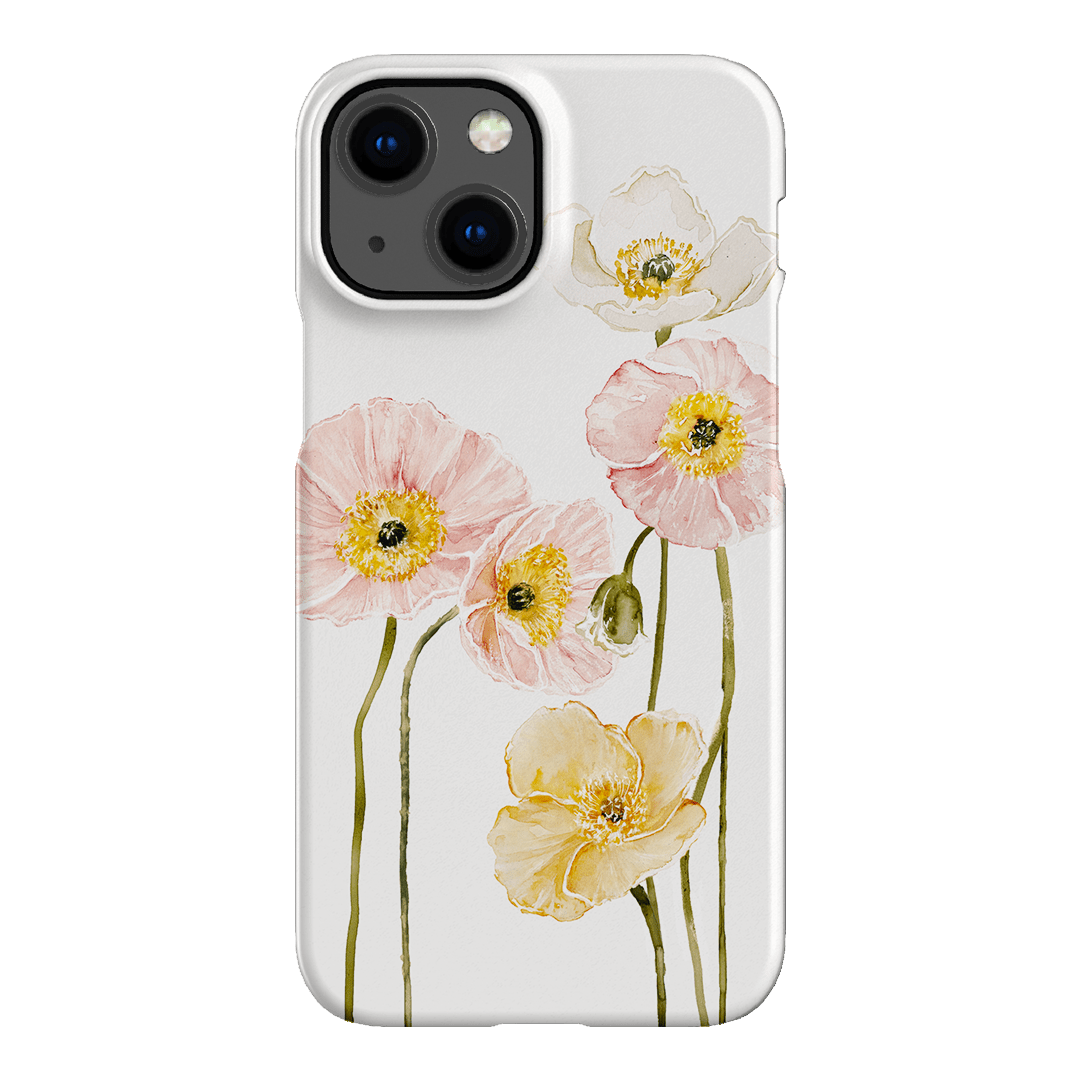 Poppies Printed Phone Cases iPhone 13 Mini / Snap by Brigitte May - The Dairy