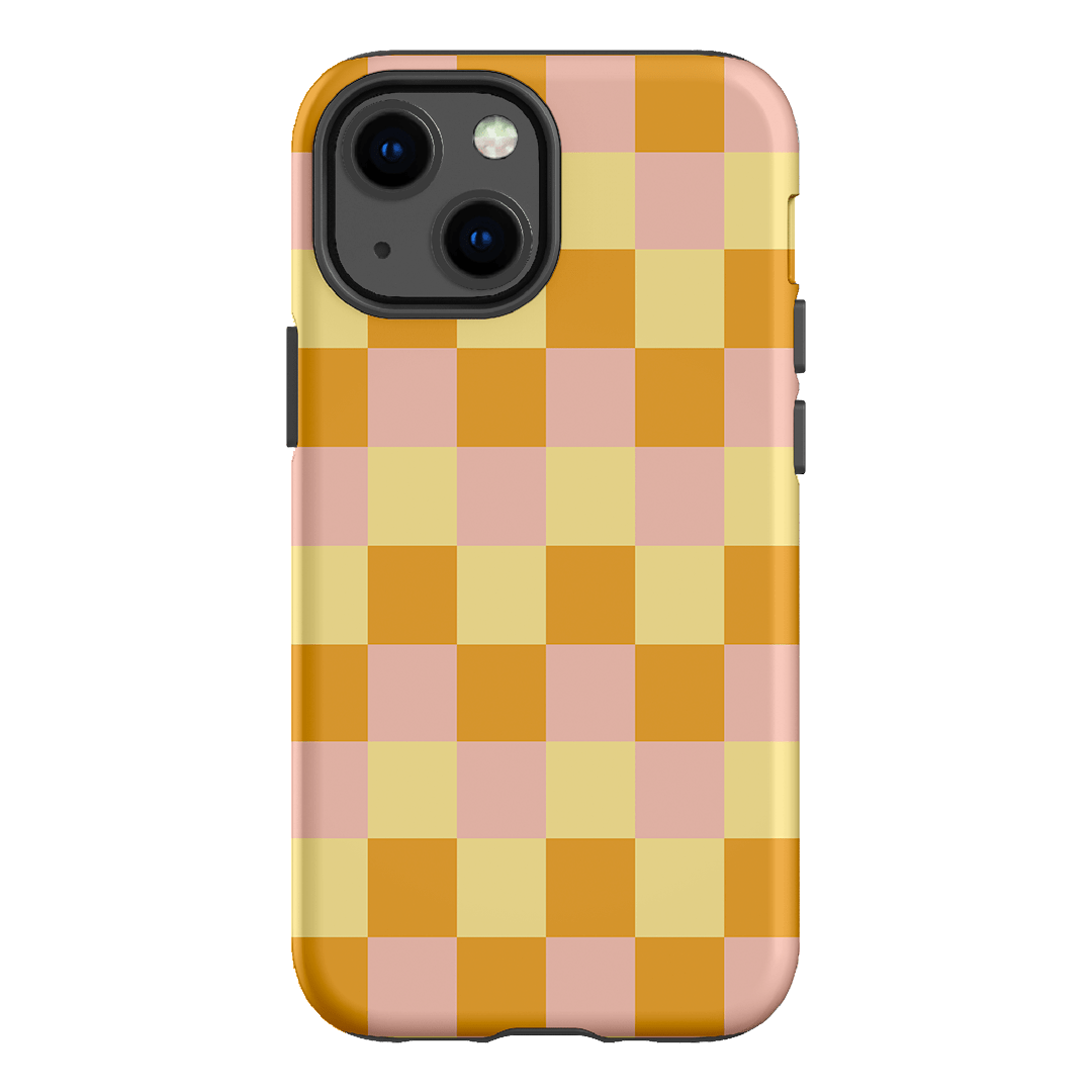 Checks in Fall Matte Case Matte Phone Cases iPhone 13 Mini / Armoured by The Dairy - The Dairy