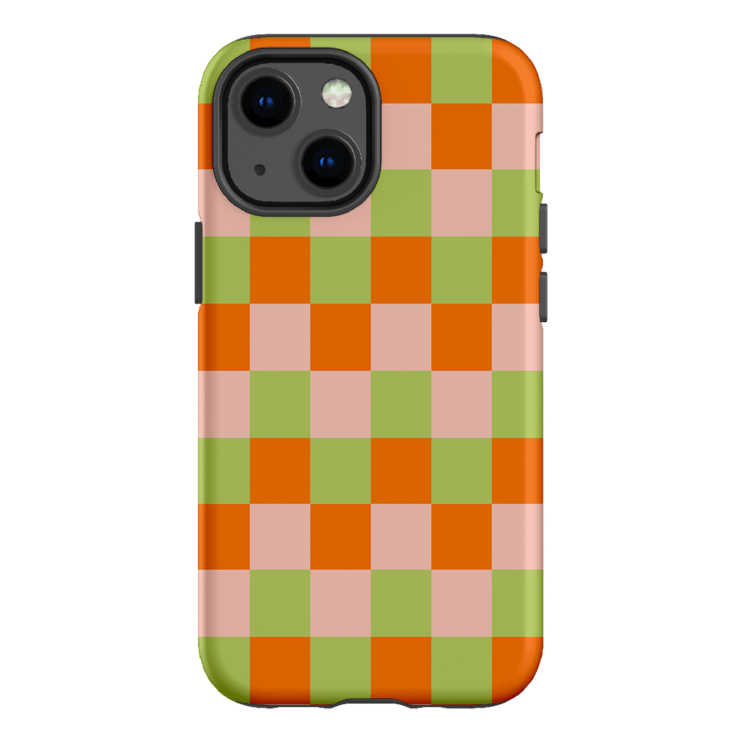 Checks in Summer Matte Case Matte Phone Cases iPhone 13 Mini / Armoured by The Dairy - The Dairy