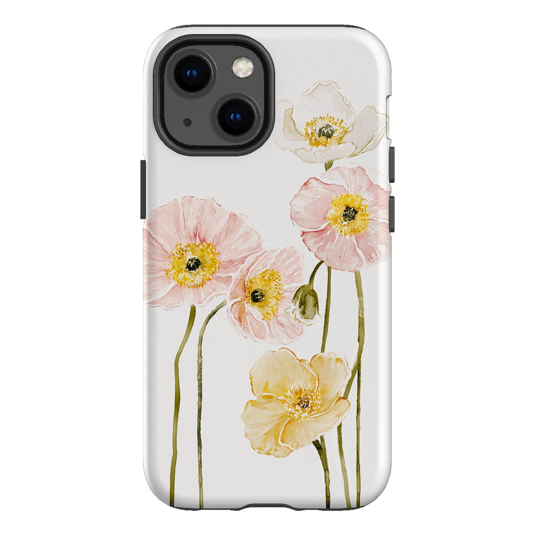 Poppies Printed Phone Cases iPhone 13 Mini / Armoured by Brigitte May - The Dairy