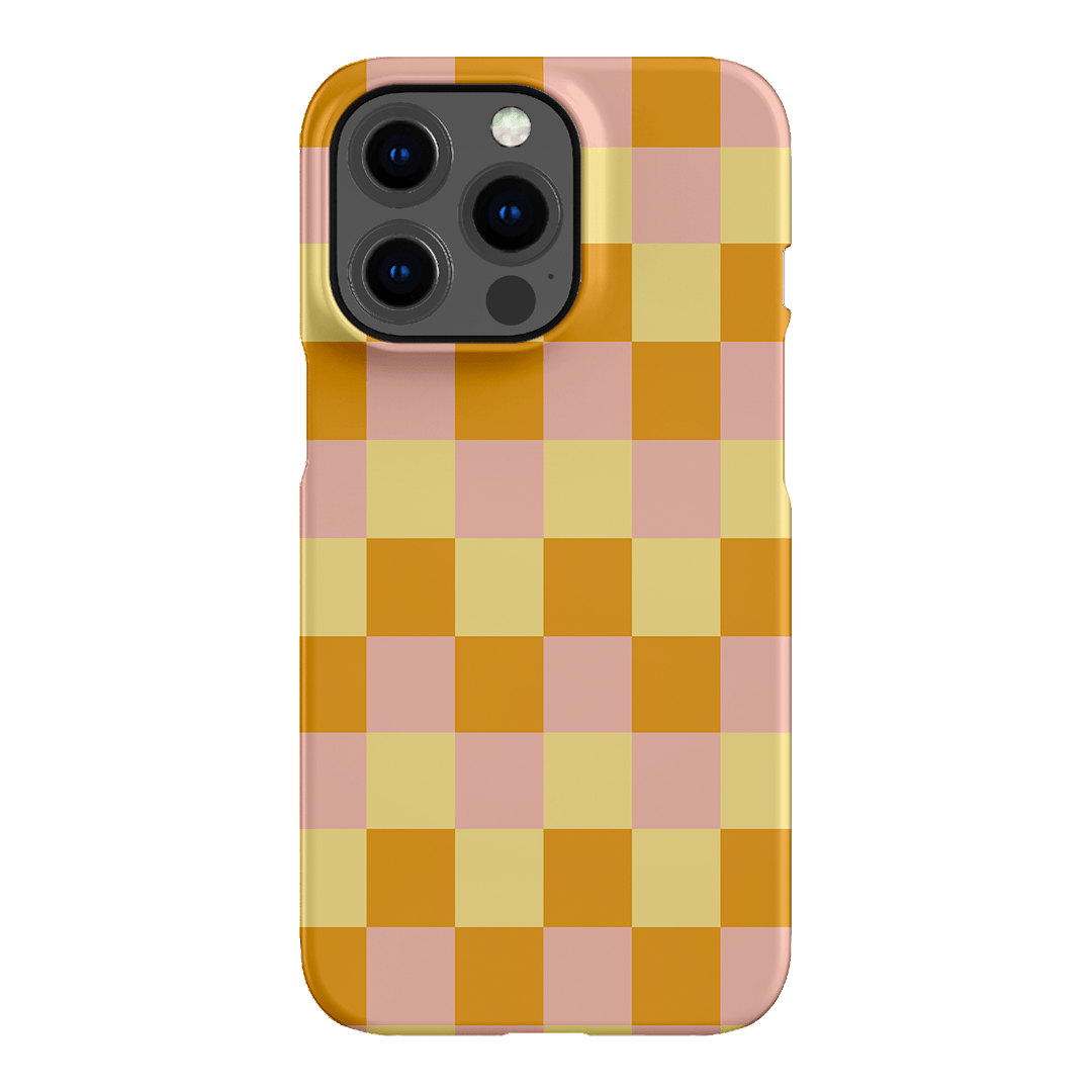 Checks in Fall Matte Case Matte Phone Cases iPhone 13 Pro / Snap by The Dairy - The Dairy