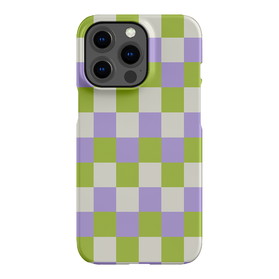 Checks in Winter Matte Case Matte Phone Cases iPhone 13 Pro / Snap by The Dairy - The Dairy