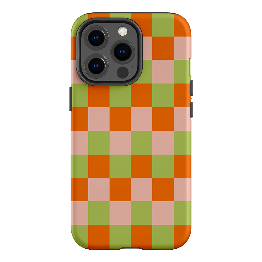 Checks in Summer Matte Case Matte Phone Cases iPhone 13 Pro / Armoured by The Dairy - The Dairy
