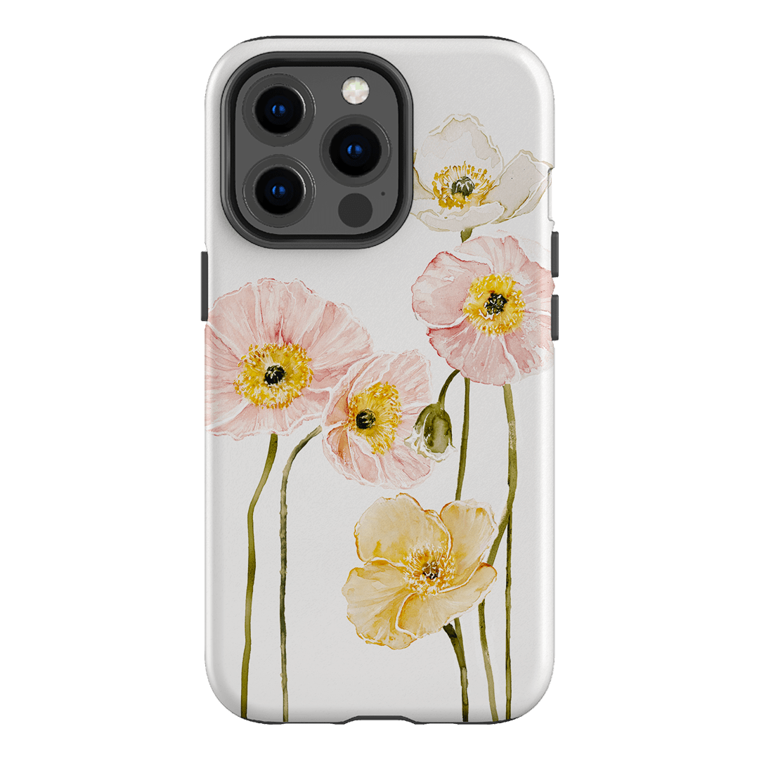 Poppies Printed Phone Cases iPhone 13 Pro / Armoured by Brigitte May - The Dairy