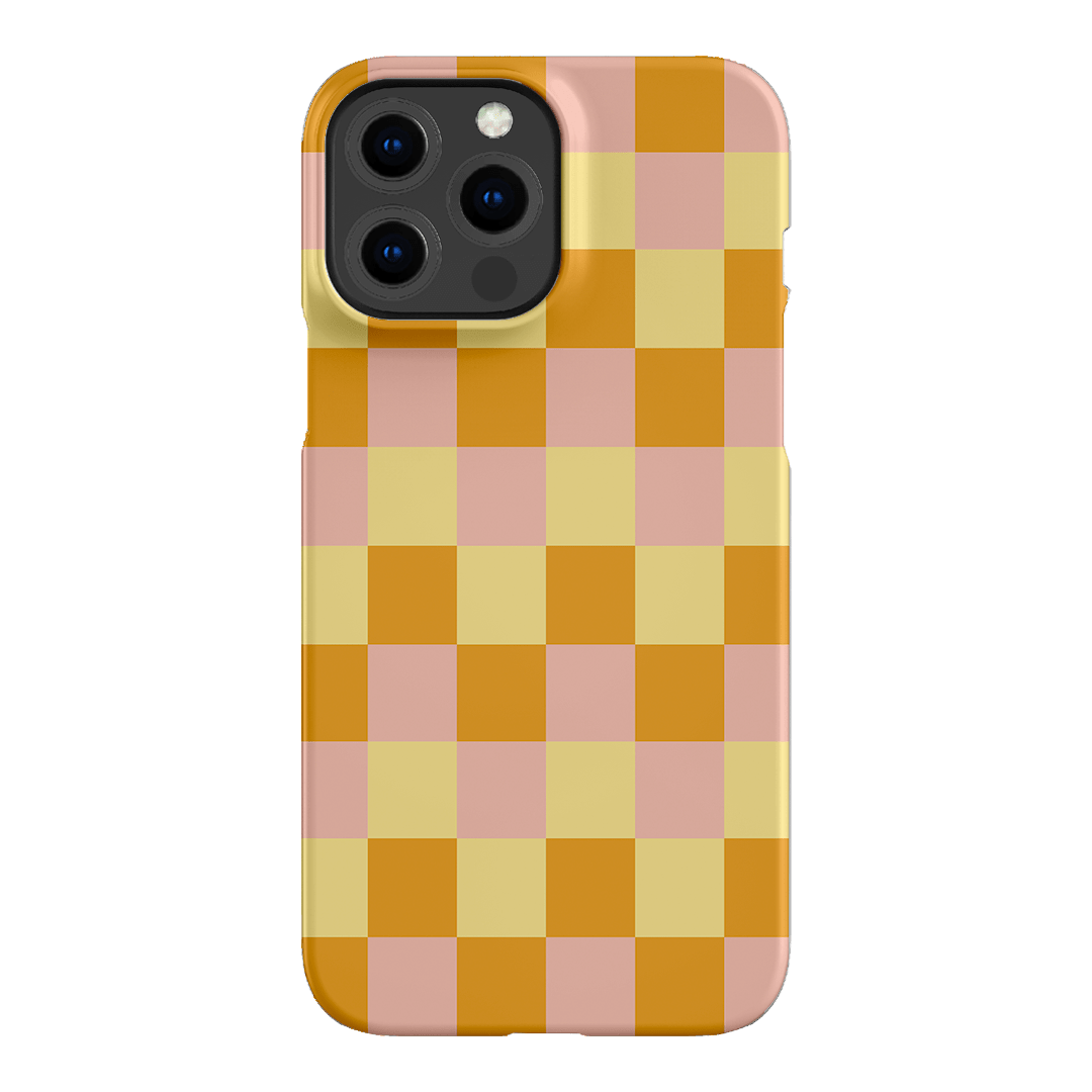 Checks in Fall Matte Case Matte Phone Cases iPhone 13 Pro Max / Snap by The Dairy - The Dairy