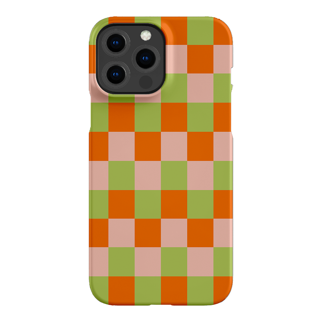 Checks in Summer Matte Case Matte Phone Cases iPhone 13 Pro Max / Snap by The Dairy - The Dairy