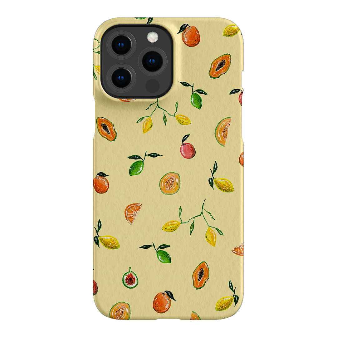 Golden Fruit Printed Phone Cases iPhone 13 Pro Max / Snap by BG. Studio - The Dairy