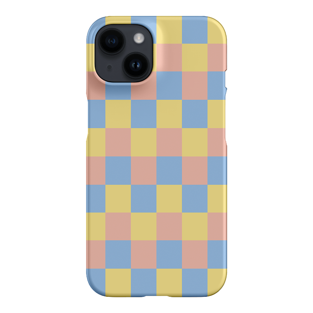Checks in Spring Matte Case Matte Phone Cases iPhone 14 / Snap by The Dairy - The Dairy