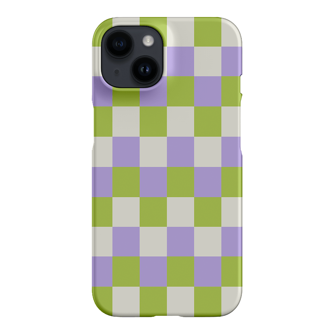 Checks in Winter Matte Case Matte Phone Cases iPhone 14 / Snap by The Dairy - The Dairy
