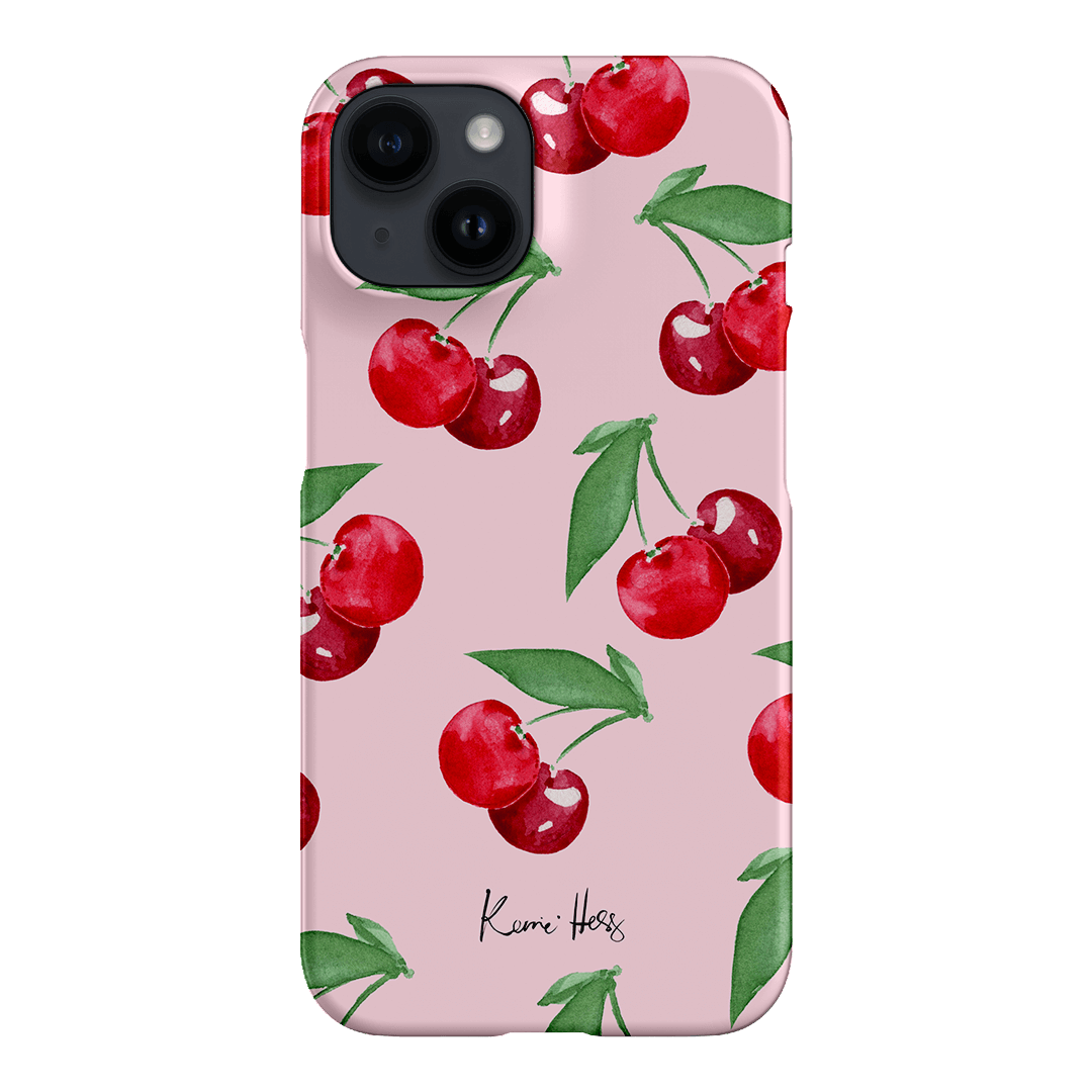 Cherry Rose Printed Phone Cases iPhone 14 / Snap by Kerrie Hess - The Dairy