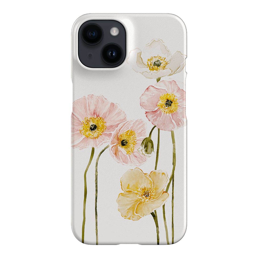 Poppies Printed Phone Cases iPhone 14 / Snap by Brigitte May - The Dairy