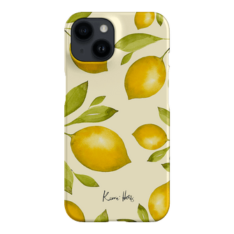 Summer Limone Printed Phone Cases iPhone 14 / Armoured by Kerrie Hess - The Dairy