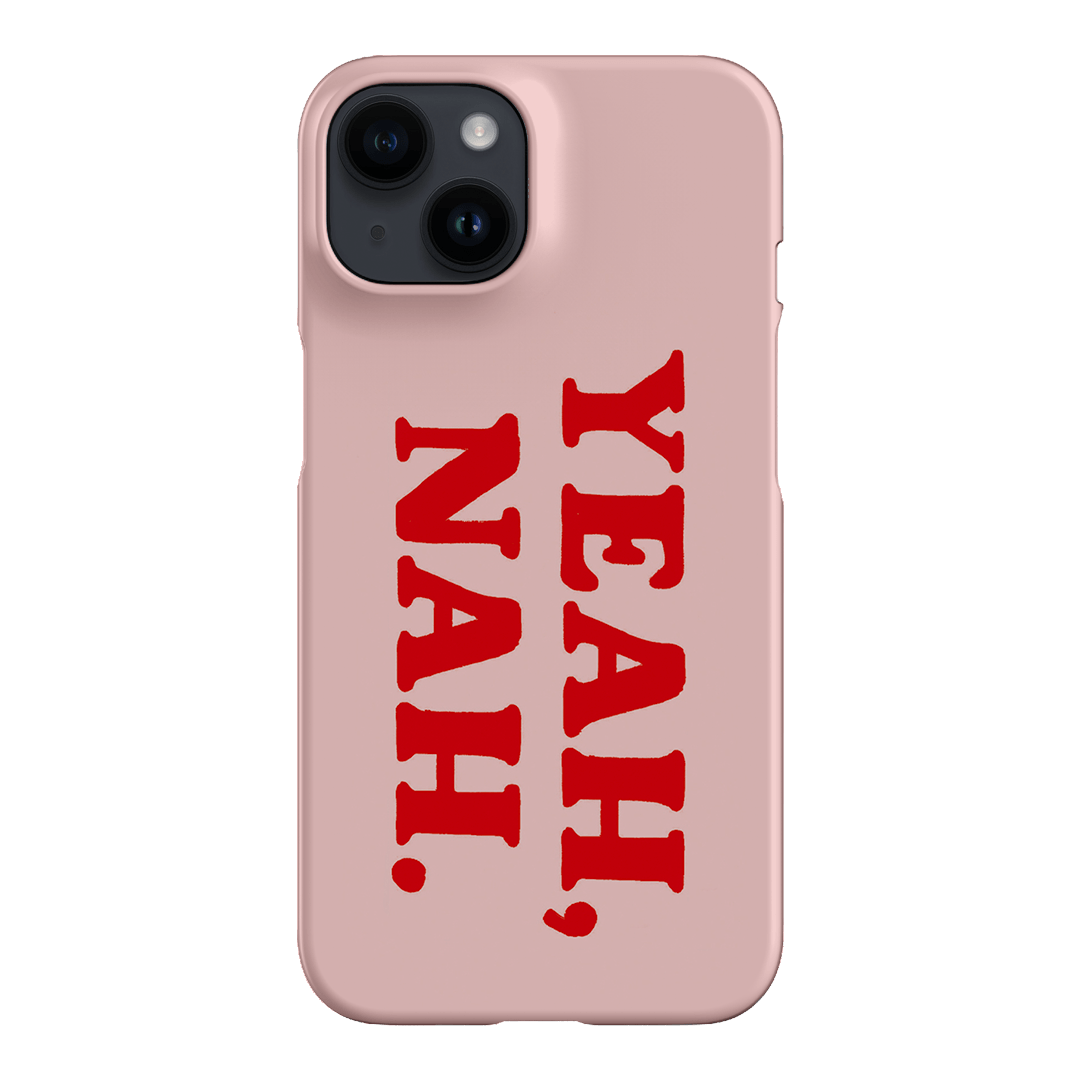 Yeah Nah Printed Phone Cases iPhone 14 / Snap by Jasmine Dowling - The Dairy