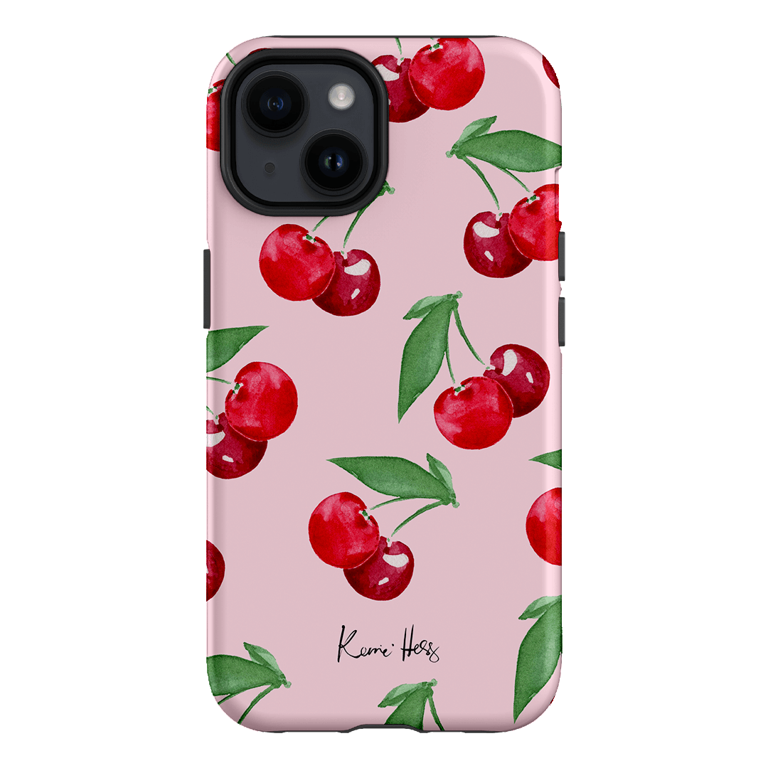Cherry Rose Printed Phone Cases iPhone 14 / Armoured by Kerrie Hess - The Dairy