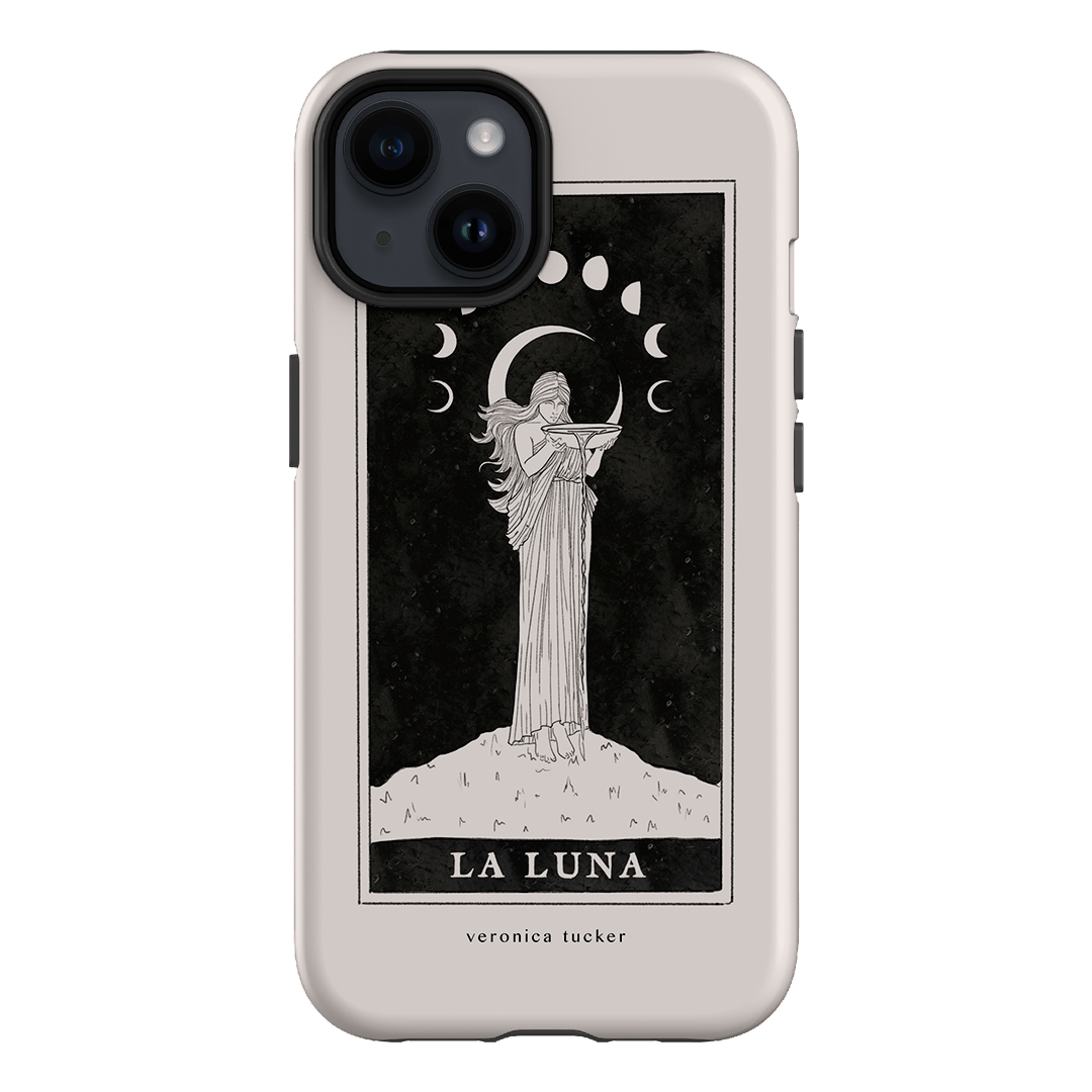 La Luna Tarot Card Printed Phone Cases iPhone 14 / Armoured by Veronica Tucker - The Dairy