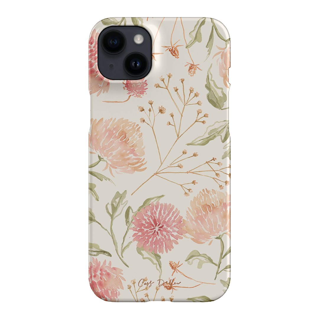 Wild Floral Printed Phone Cases iPhone 14 Plus / Snap by Cass Deller - The Dairy