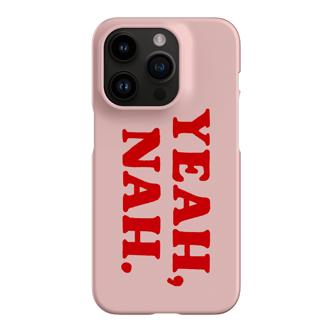 Yeah Nah Printed Phone Cases iPhone 14 Pro / Snap by Jasmine Dowling - The Dairy