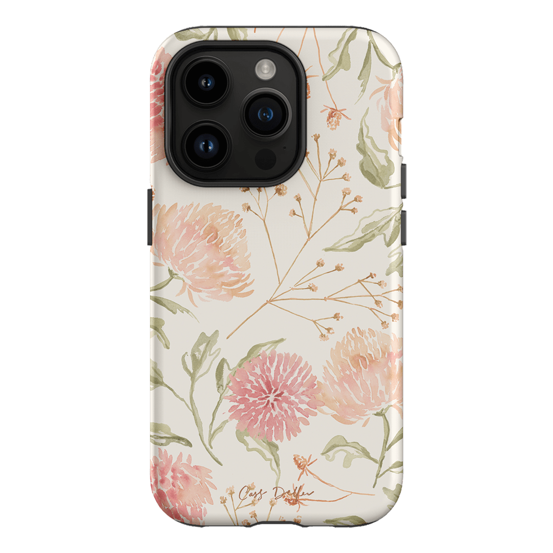Wild Floral Printed Phone Cases iPhone 14 Pro / Armoured by Cass Deller - The Dairy