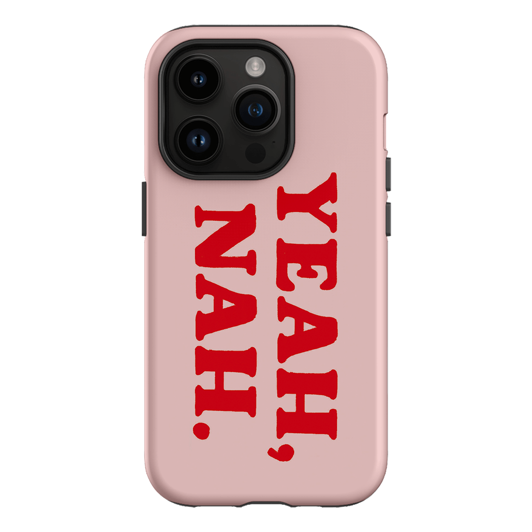 Yeah Nah Printed Phone Cases iPhone 14 Pro / Armoured by Jasmine Dowling - The Dairy