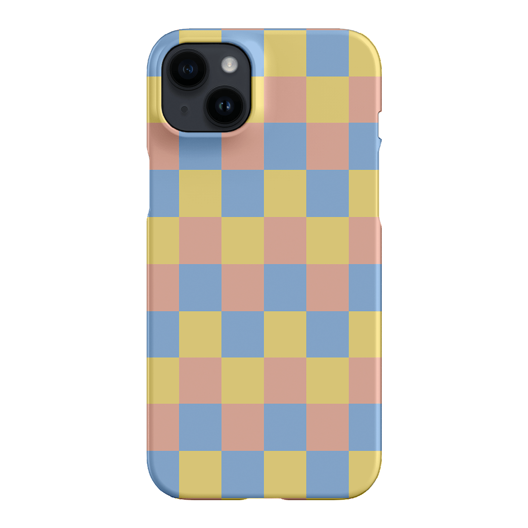Checks in Spring Matte Case Matte Phone Cases iPhone 14 Plus / Snap by The Dairy - The Dairy