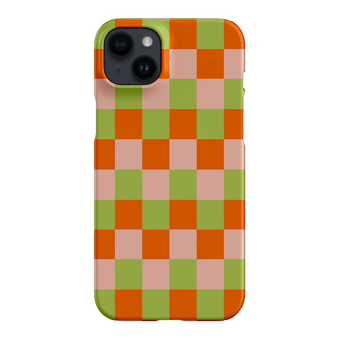 Checks in Summer Matte Case Matte Phone Cases iPhone 14 Plus / Snap by The Dairy - The Dairy