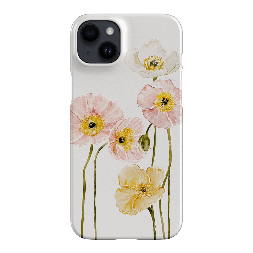 Poppies Printed Phone Cases iPhone 14 Plus / Snap by Brigitte May - The Dairy