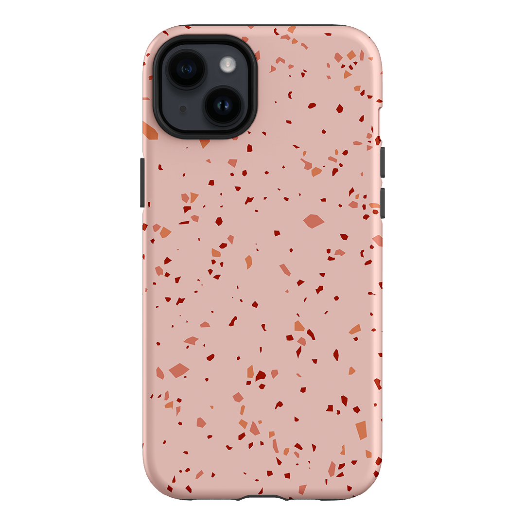 Capri Terrazzo Printed Phone Cases iPhone 14 Plus / Armoured by The Dairy - The Dairy