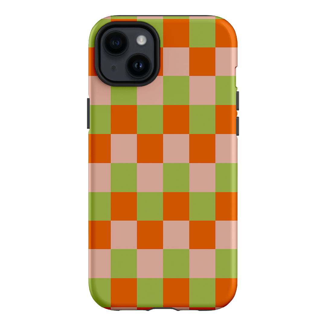 Checks in Summer Matte Case Matte Phone Cases iPhone 14 Plus / Armoured by The Dairy - The Dairy