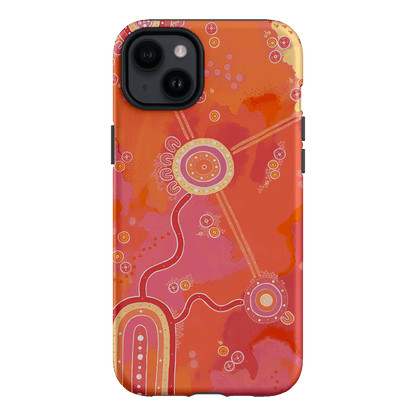 Across The Land Printed Phone Cases iPhone 14 Plus / Armoured by Nardurna - The Dairy