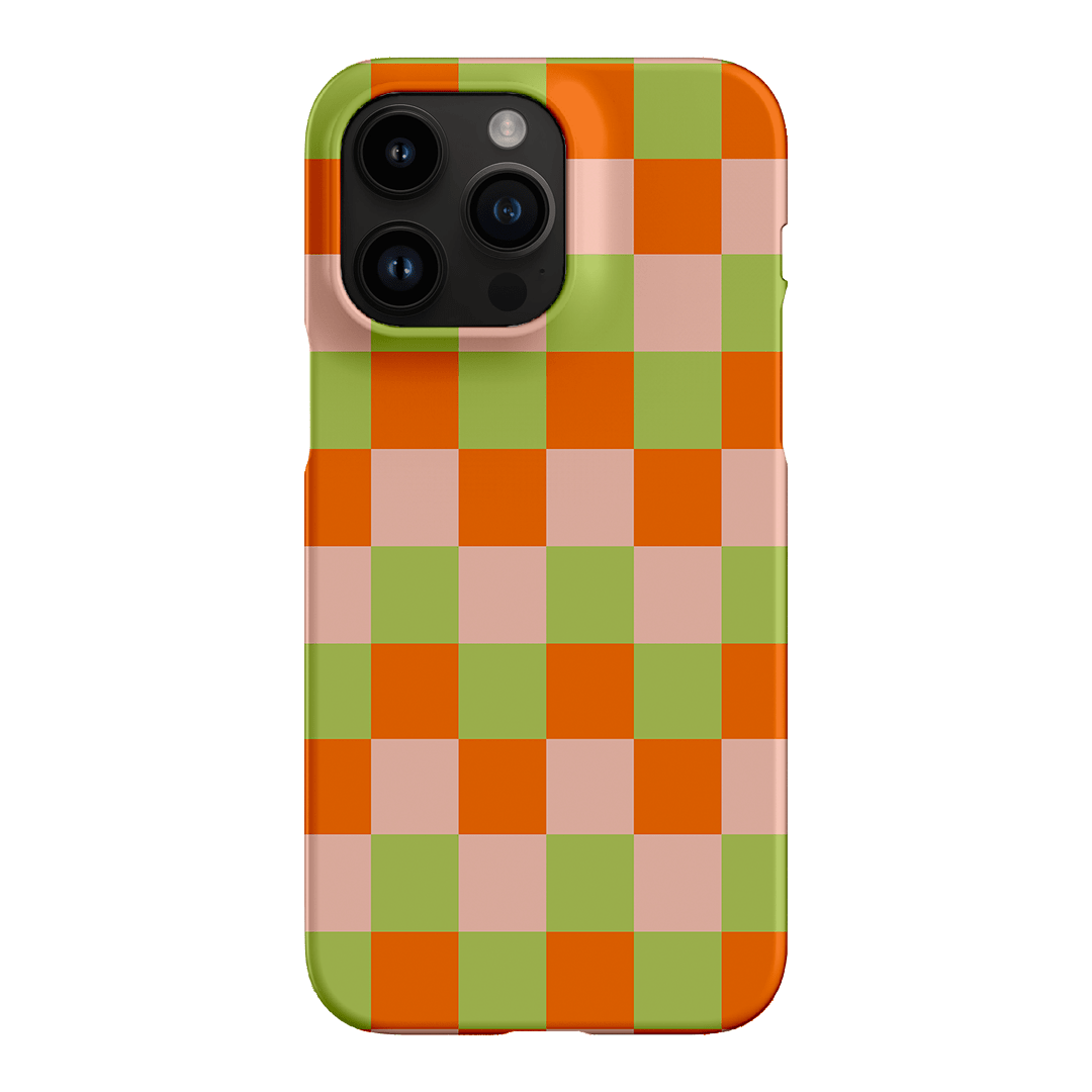 Checks in Summer Matte Case Matte Phone Cases iPhone 14 Pro Max / Snap by The Dairy - The Dairy