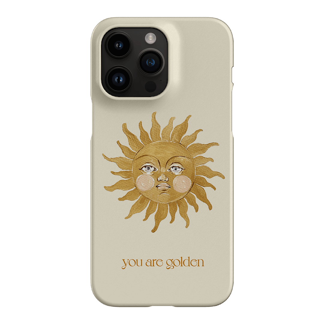 You Are Golden Printed Phone Cases iPhone 14 Pro Max / Snap by Brigitte May - The Dairy