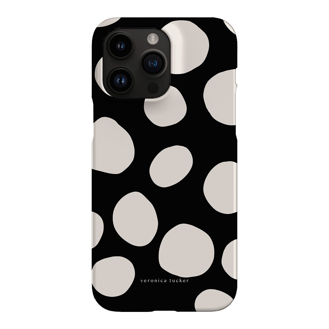Pebbles Noir Printed Phone Cases iPhone 14 Pro Max / Snap by Veronica Tucker - The Dairy