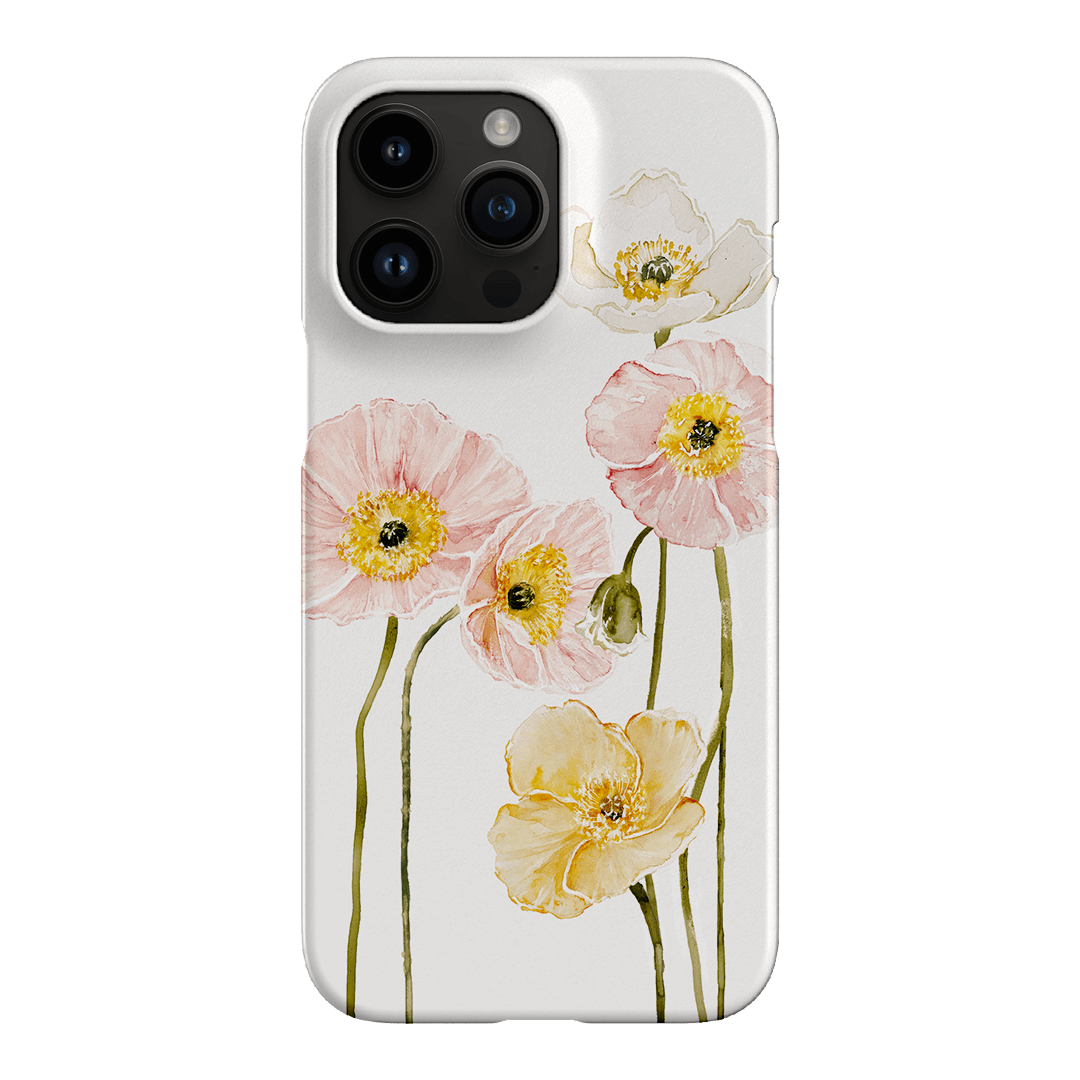 Poppies Printed Phone Cases iPhone 14 Pro Max / Snap by Brigitte May - The Dairy
