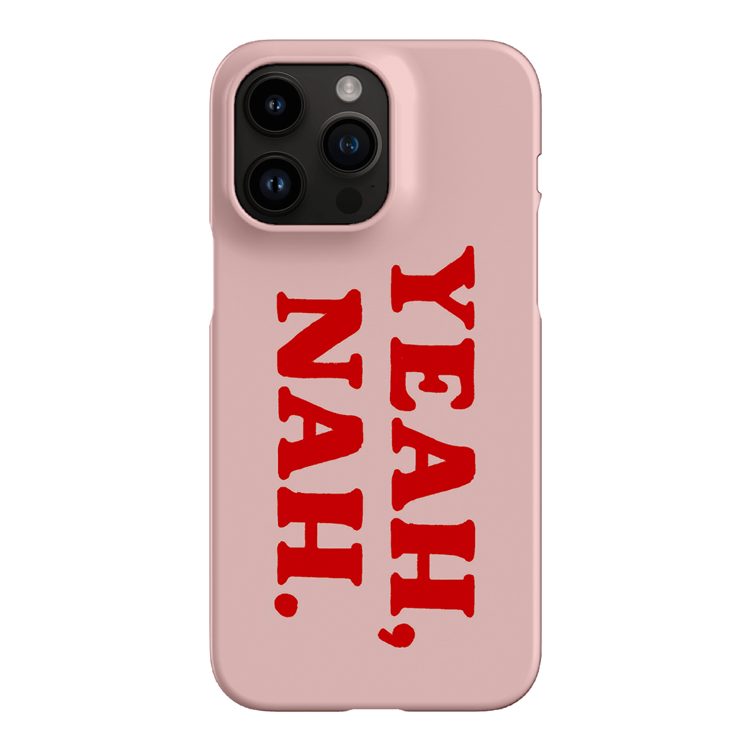 Yeah Nah Printed Phone Cases iPhone 14 Pro Max / Snap by Jasmine Dowling - The Dairy