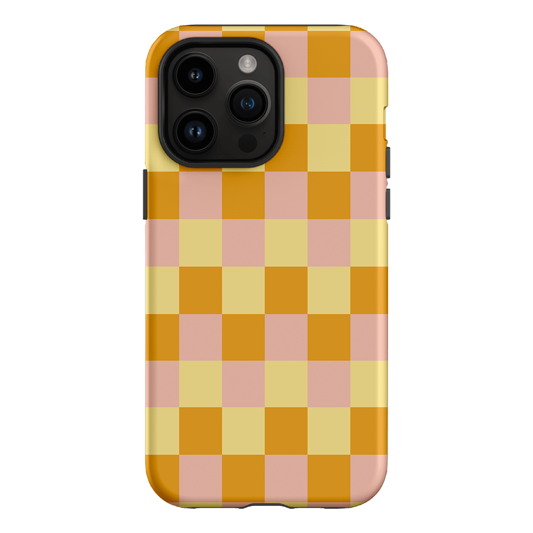 Checks in Fall Matte Case Matte Phone Cases iPhone 14 Pro Max / Armoured by The Dairy - The Dairy