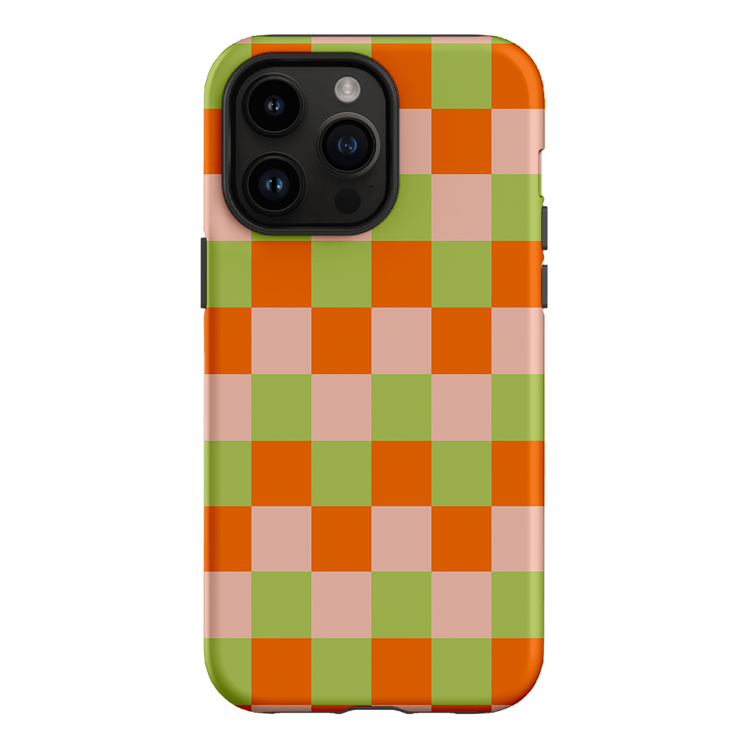 Checks in Summer Matte Case Matte Phone Cases iPhone 14 Pro Max / Armoured by The Dairy - The Dairy