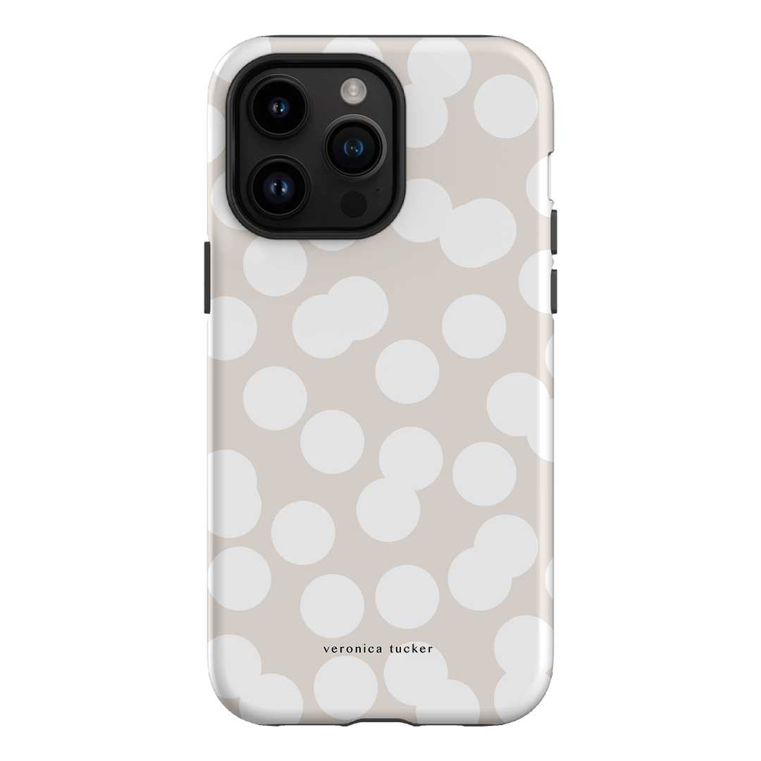 Confetti White Printed Phone Cases iPhone 14 Pro Max / Armoured by Veronica Tucker - The Dairy