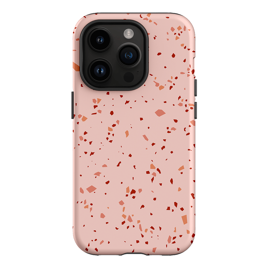 Capri Terrazzo Printed Phone Cases iPhone 14 Pro / Armoured by The Dairy - The Dairy