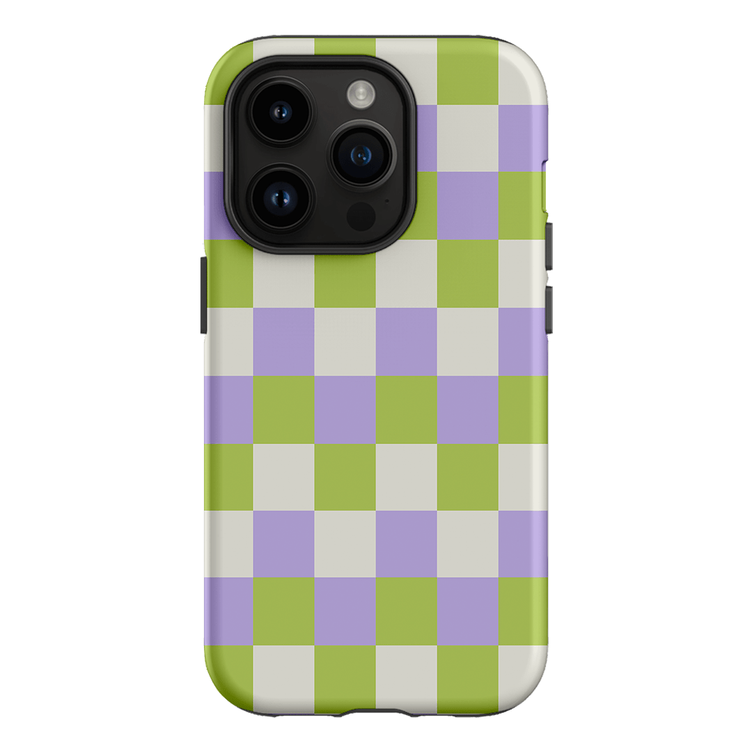 Checks in Winter Matte Case Matte Phone Cases iPhone 14 Pro / Armoured by The Dairy - The Dairy