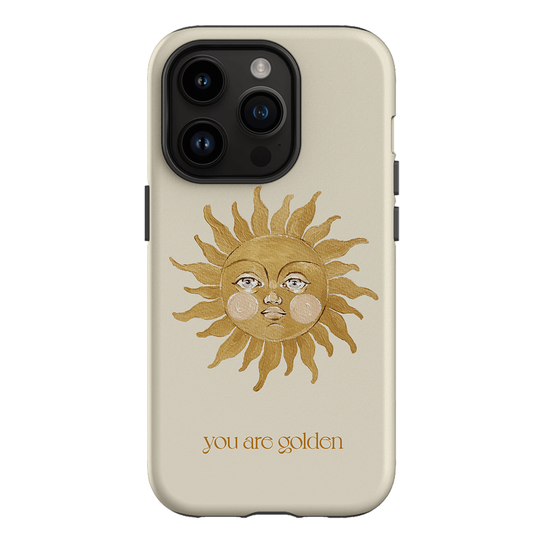 You Are Golden Printed Phone Cases iPhone 14 Pro / Armoured by Brigitte May - The Dairy