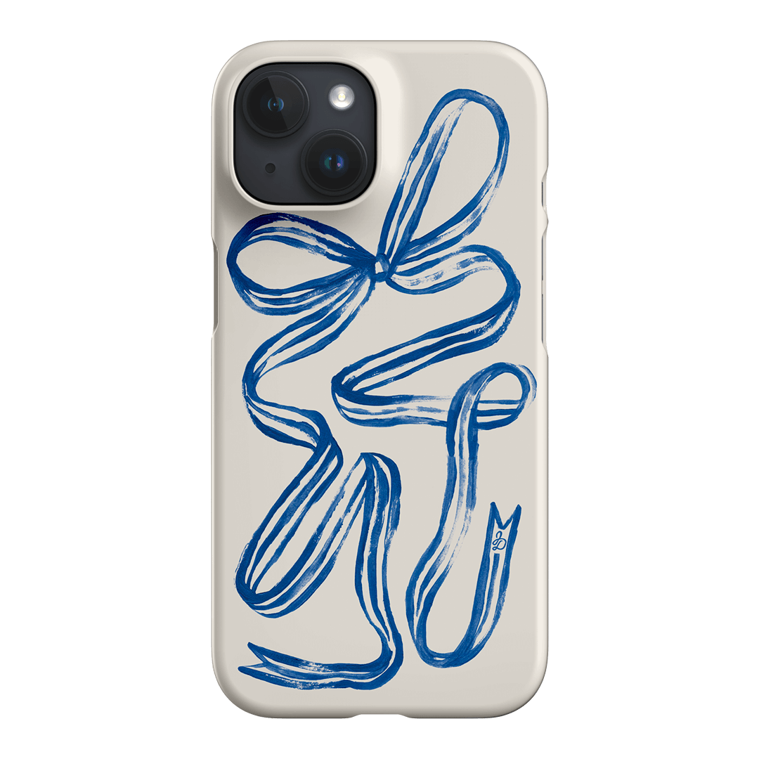 Bowerbird Ribbon Printed Phone Cases iPhone 15 / Snap by Jasmine Dowling - The Dairy