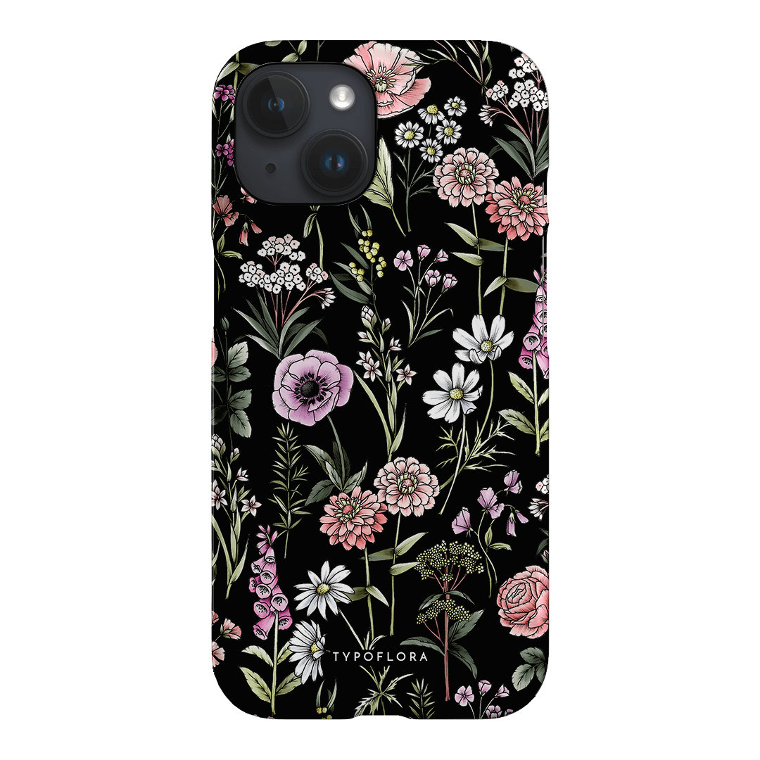 Flower Field Printed Phone Cases iPhone 15 / Snap by Typoflora - The Dairy