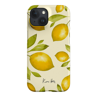 Summer Limone Printed Phone Cases iPhone 15 / Armoured by Kerrie Hess - The Dairy