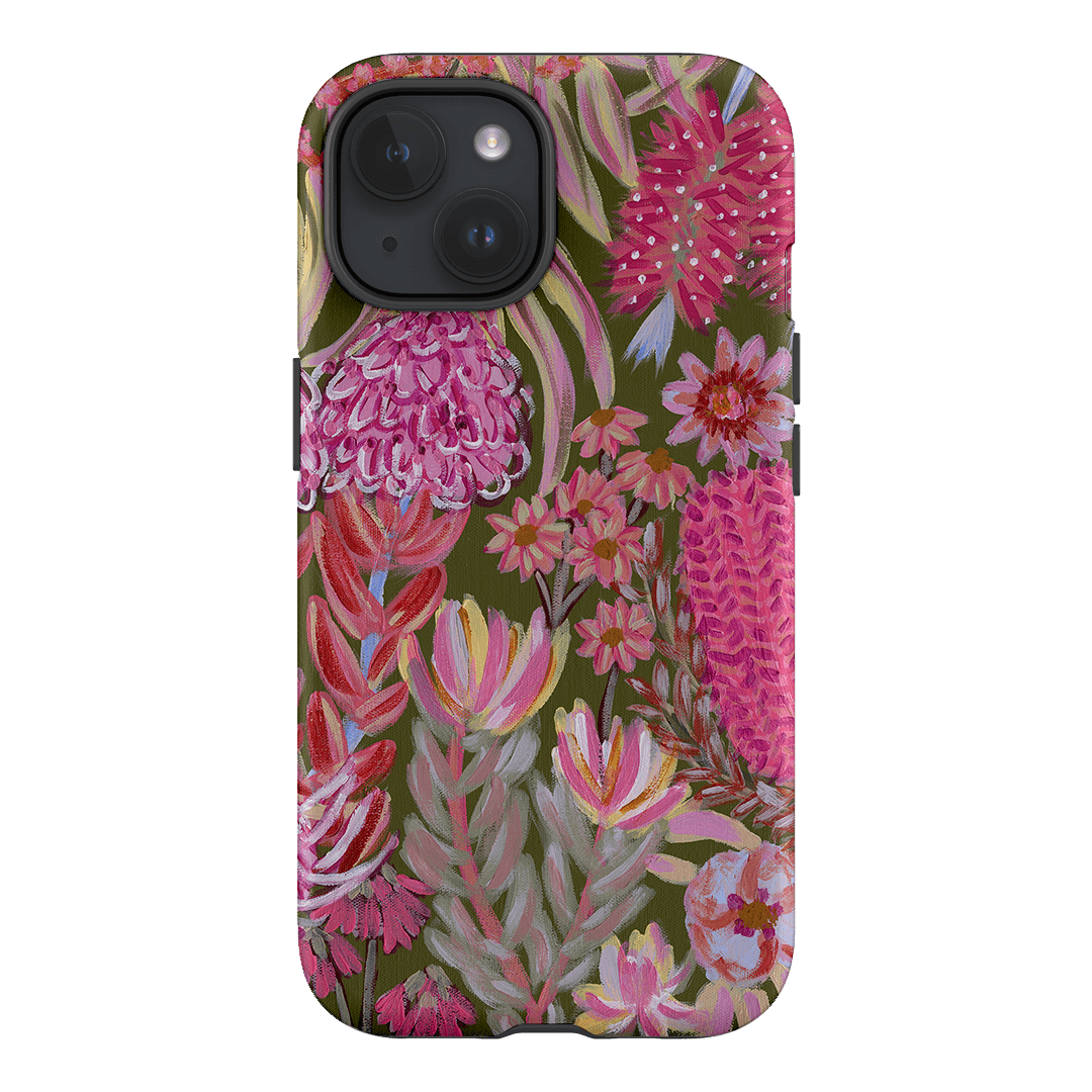 Floral Island Printed Phone Cases iPhone 15 / Armoured by Amy Gibbs - The Dairy
